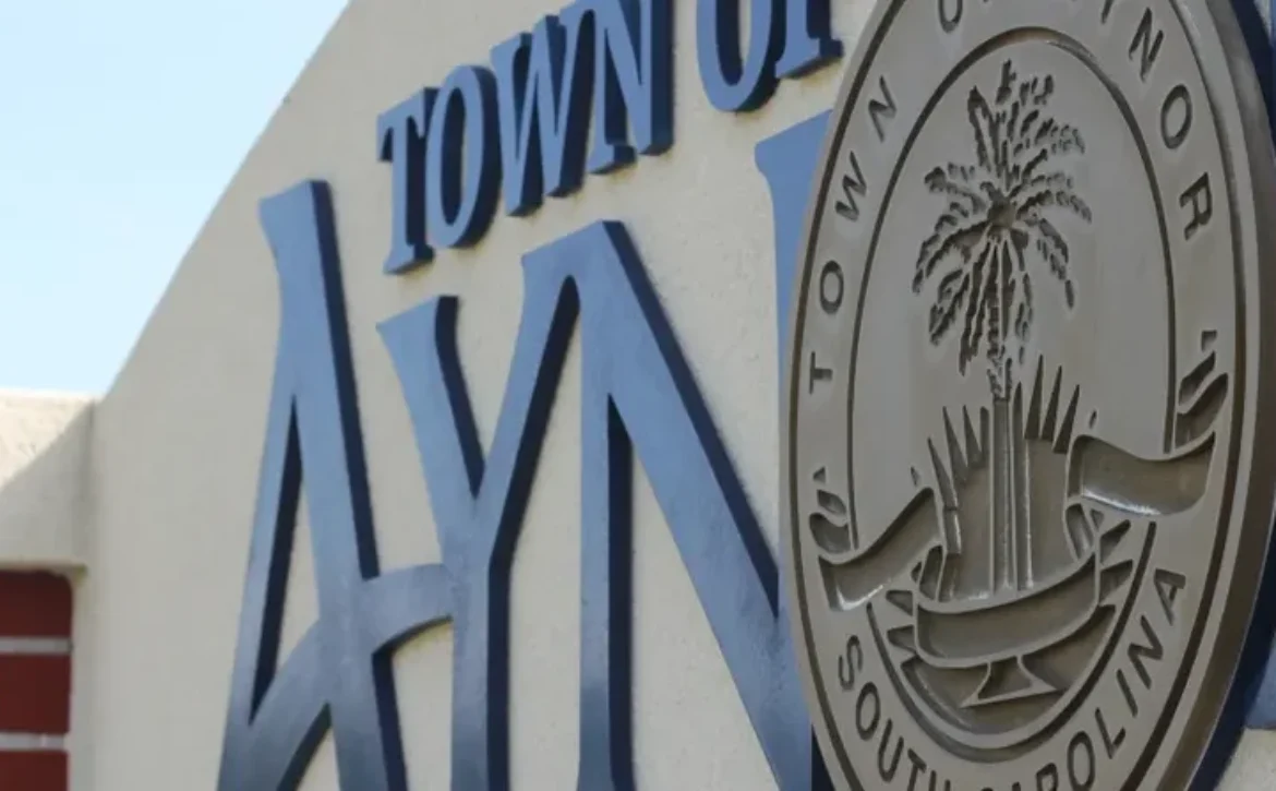 town of aynor sign