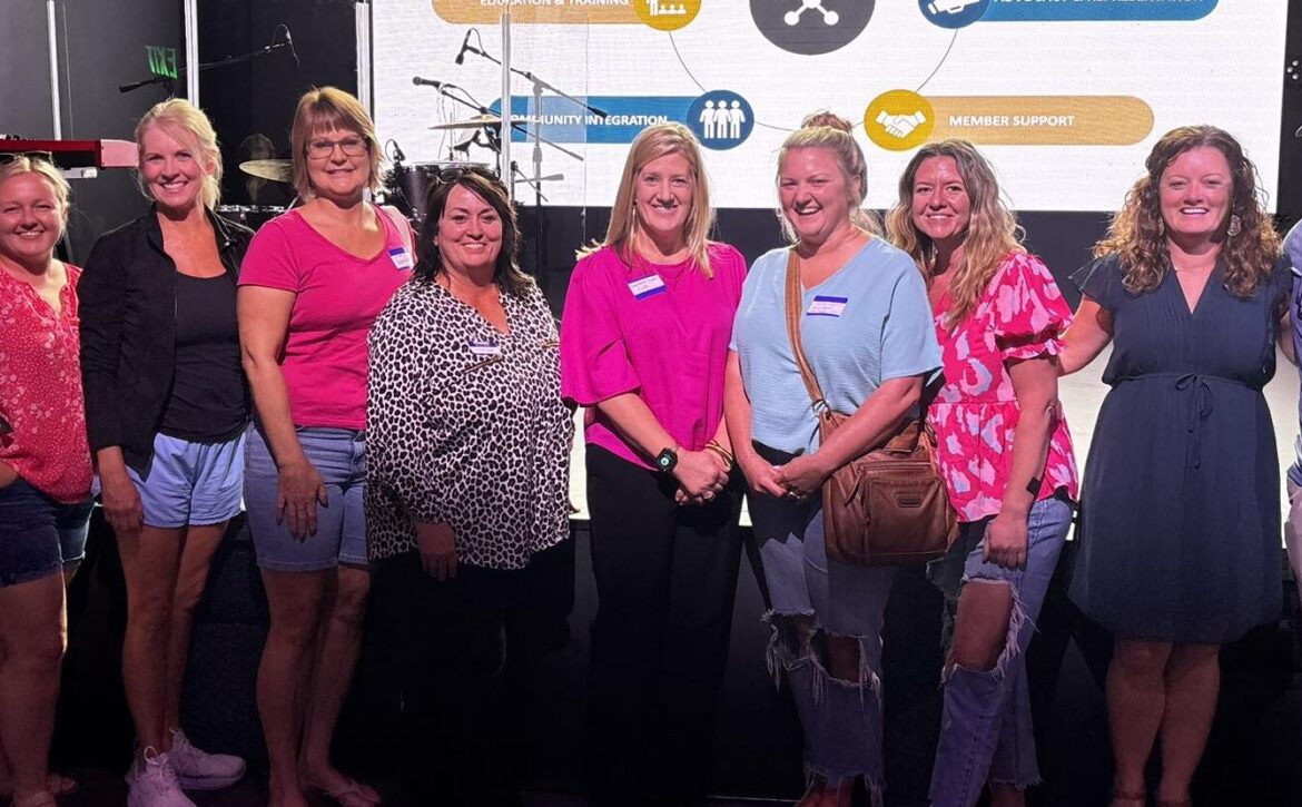 Aynor Chamber attending the membership meeting at The Rock