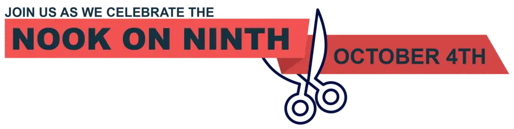 Noon on Ninth Ribbon Cutting