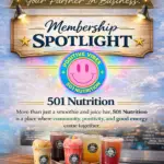 Membership Spotlight: 501 Nutrition
