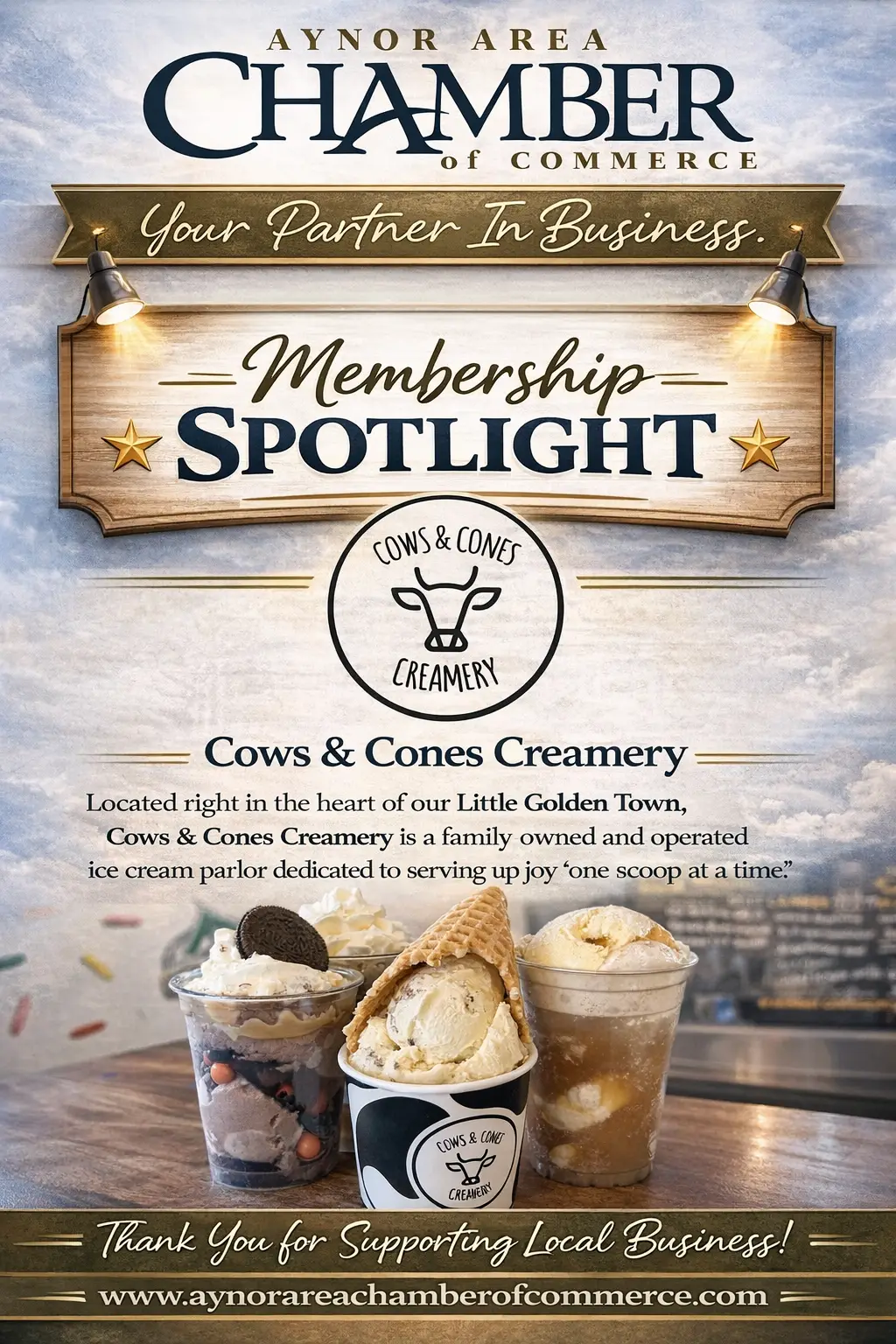 cows and cones in Aynor sc