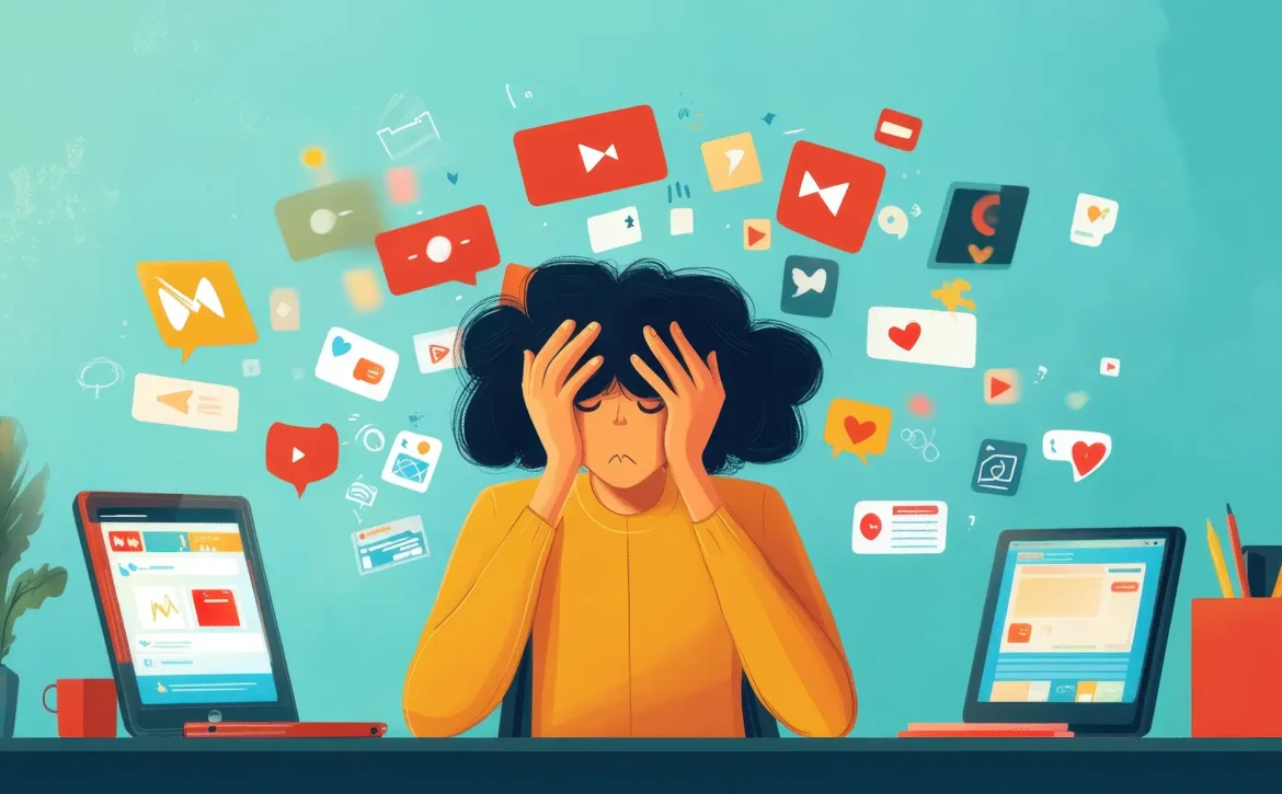 social meda fustration