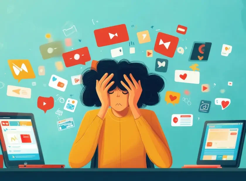 social meda fustration