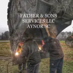 Father and Son Welding