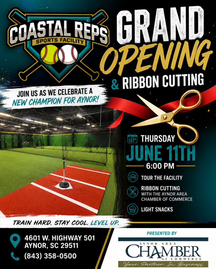 Coastal Reps Sports Facility Ribbon Cutting