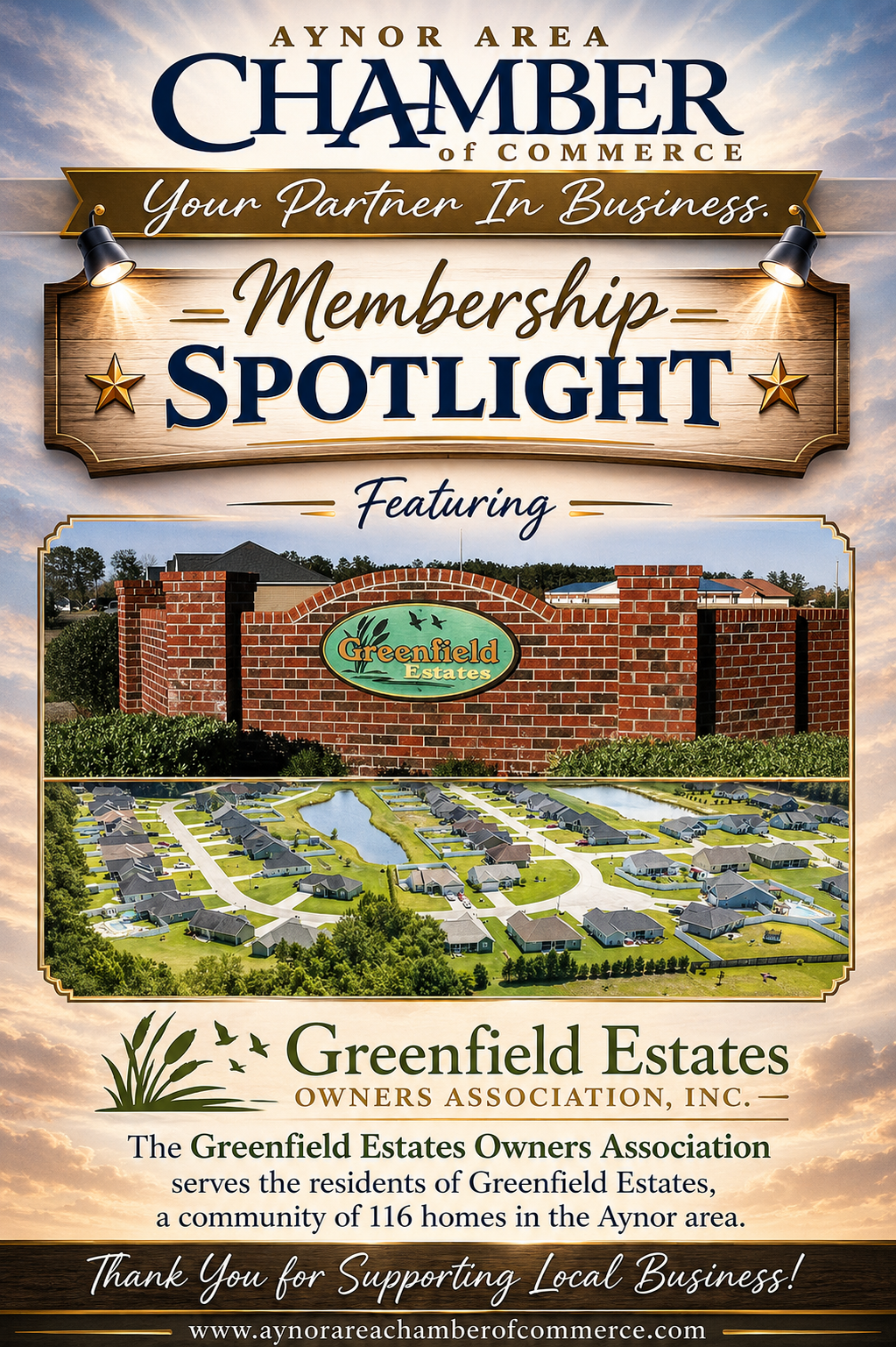 Greenfield estates member spotlight