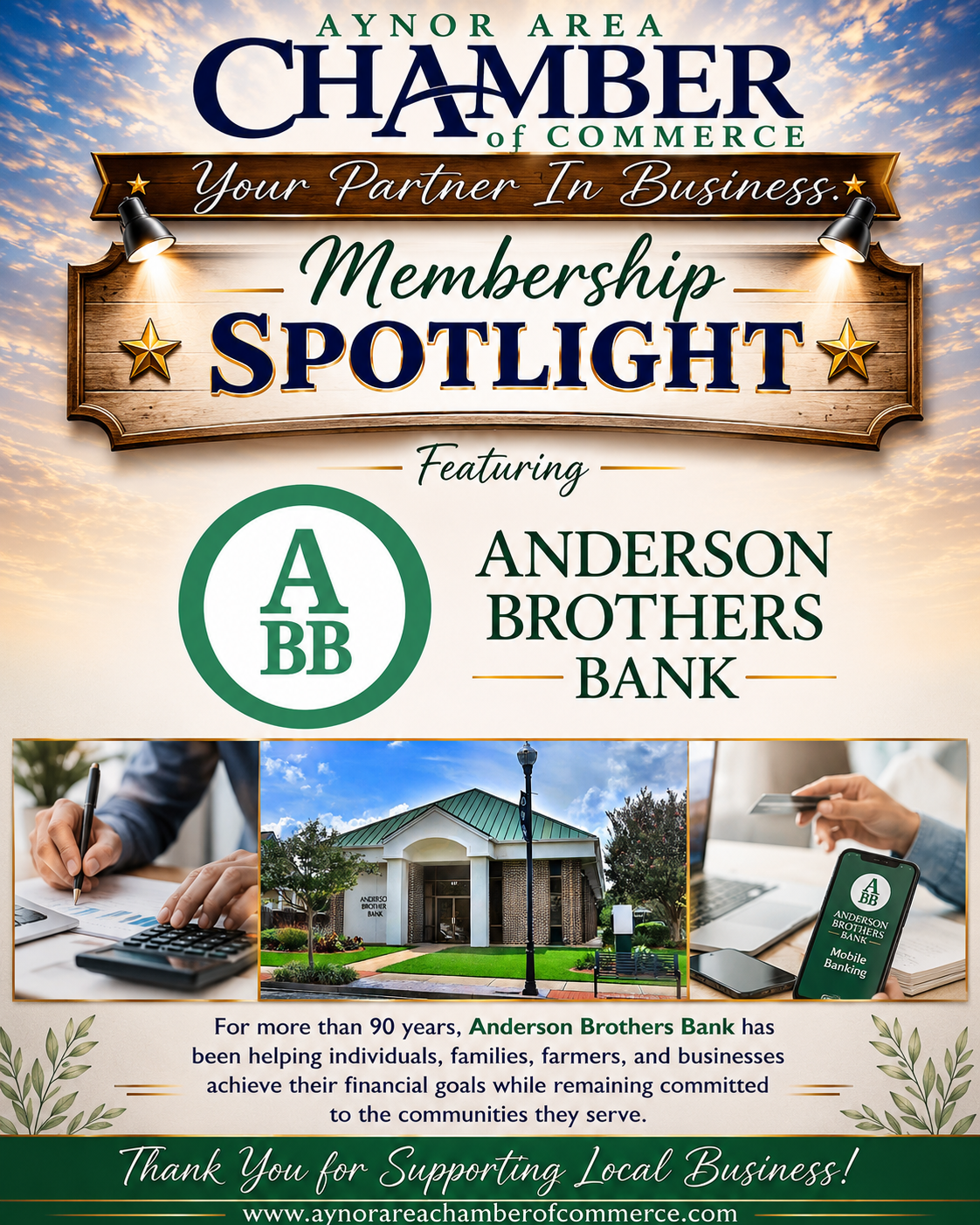 Anderson brother bank spotlight
