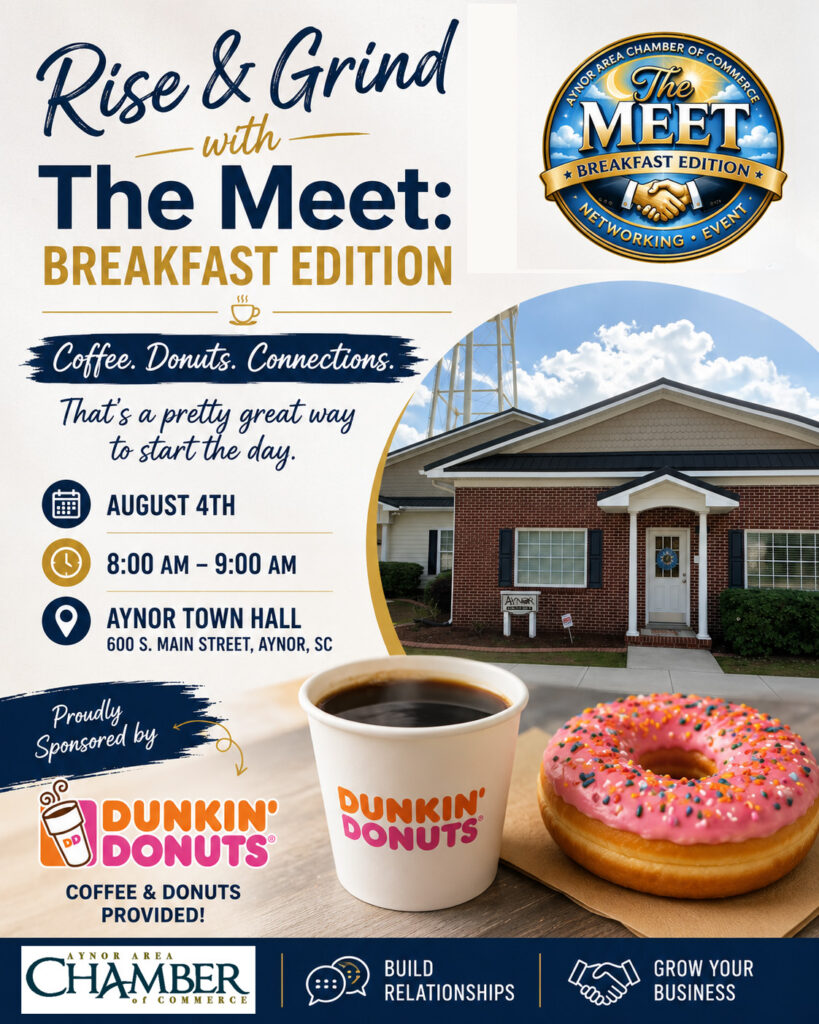 August 8th Aynor Chamber Networking Event
