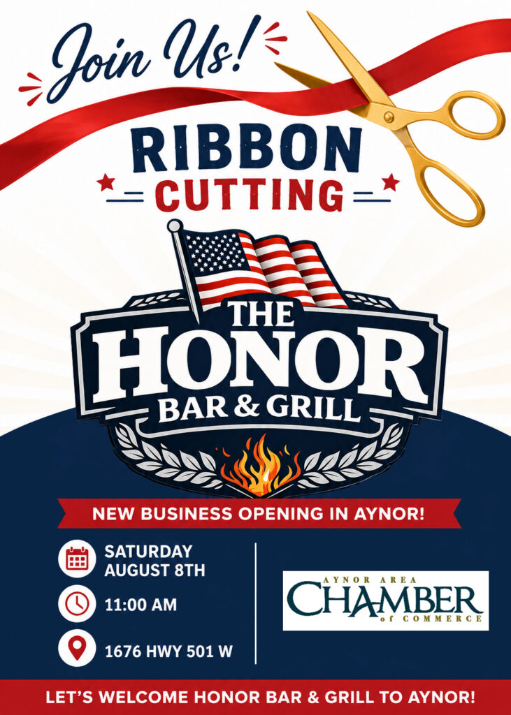 Honor bar ribbon cutting