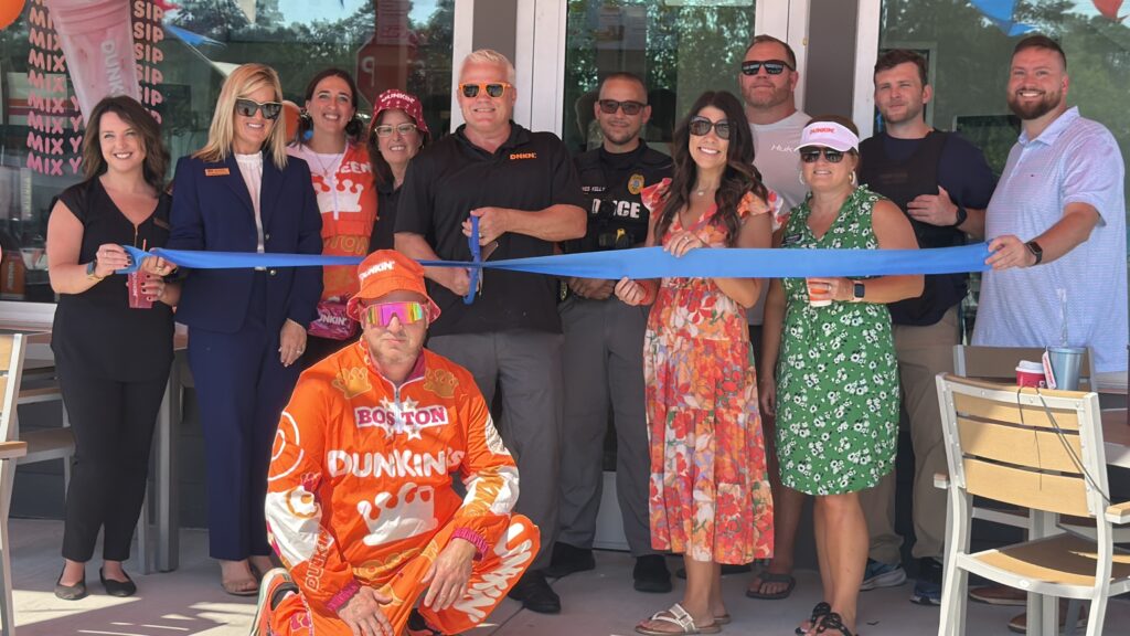 Dunkin Donut Ribbon Cutting Aynor, SC