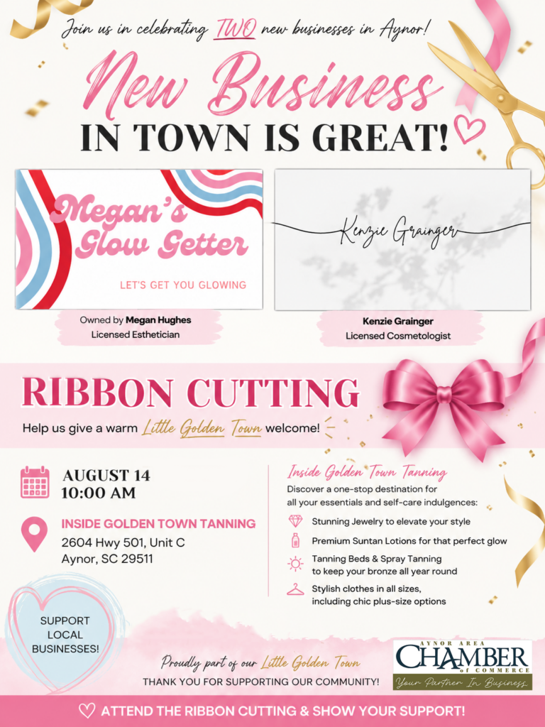Ribbon Cutting Golden Town Beauty & Wellness