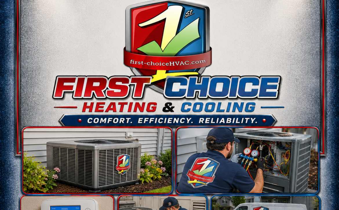 first choice heating air logo