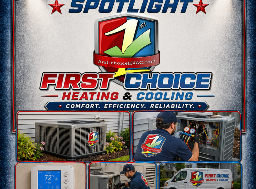 first choice heating air logo
