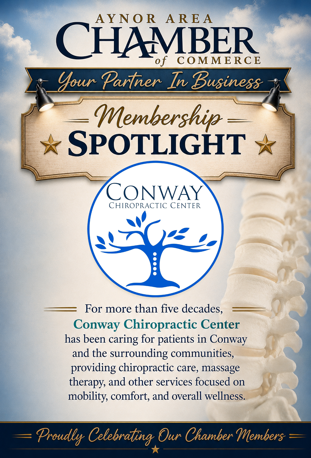 Conway Chiropractic spotlight
