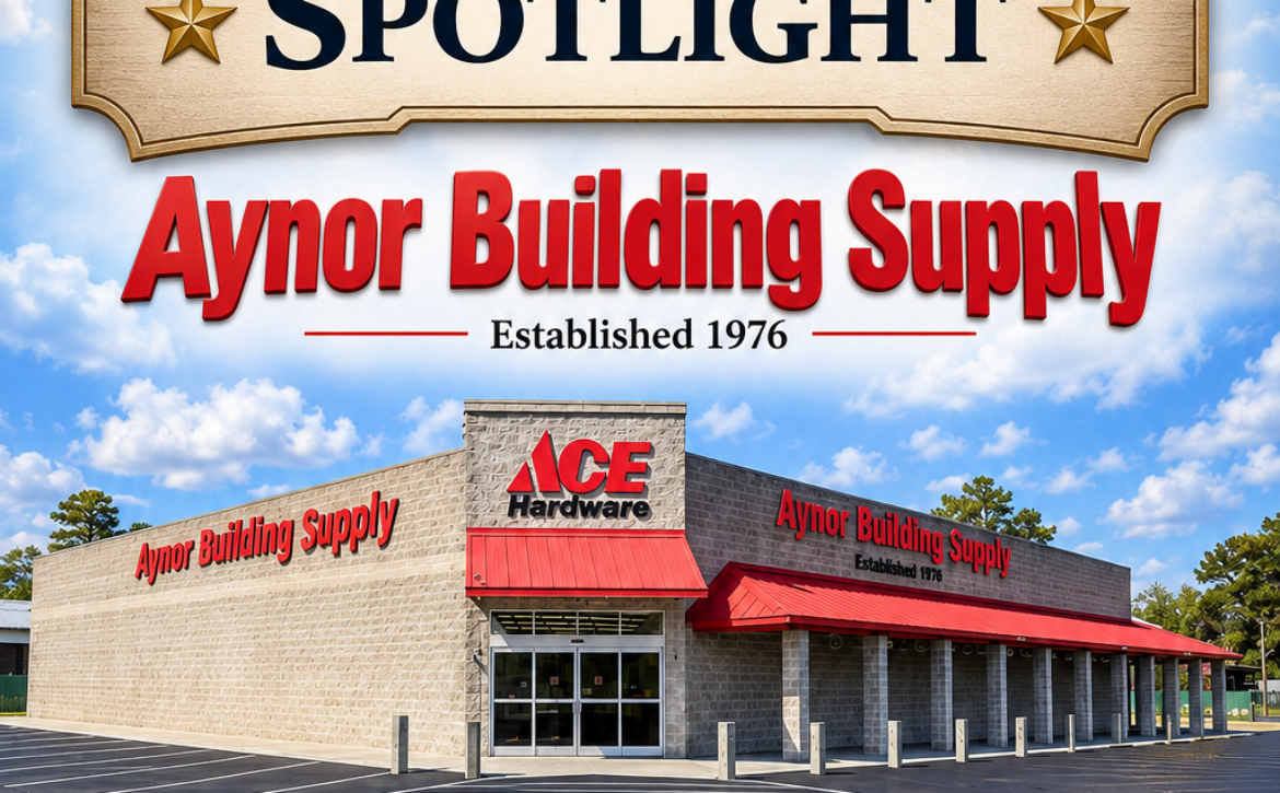 Aynor Building supply spotlight